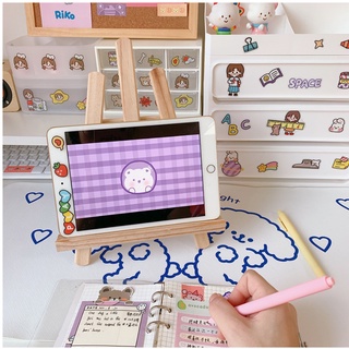 ที่ตั้งโทรศัพท์ ที่ตั้งสมุดหนังสือ แบบไม้ น่ารักแนวๆ มินิมอล…