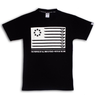 SLUM LTD - Fight For Justice Flag Tee Black