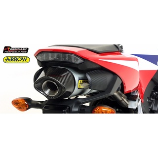 ท่อ Arrow สลิปออน คาร์บอน สำหรับ CBR600 CBR600RR  2013+ 2021+ ของแท้ Italy