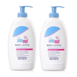 Sebamed Baby Body Lotion แพ็คคู่!!! ซีบาเมด เบบี้ บอดี้ โลชั่น สำหรับเด็ก ขนาด 400 ml จำนวน 1 แถม 1 ขวด 17671