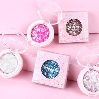 14 color Glitter Eyeshadow Shimmer / Face Jewels Pigment Body Face Eye Glitter / Sequin Gel Cream Eye Shiny Skin face /Sequin Body Glitter