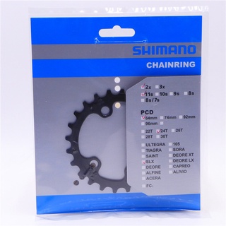 Shimano SLX FC-M7000 ใบจานหน้า ความเร็ว 2x11 24T 26T 28T