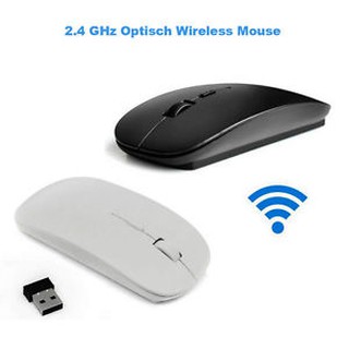 เม้าส์ wireless อินเตอร์เฟส USB Ultrathin Mouse Pro คอมพิวเตอร์เม้าส์รองรับ Apple Ipad / Iphone / Mac