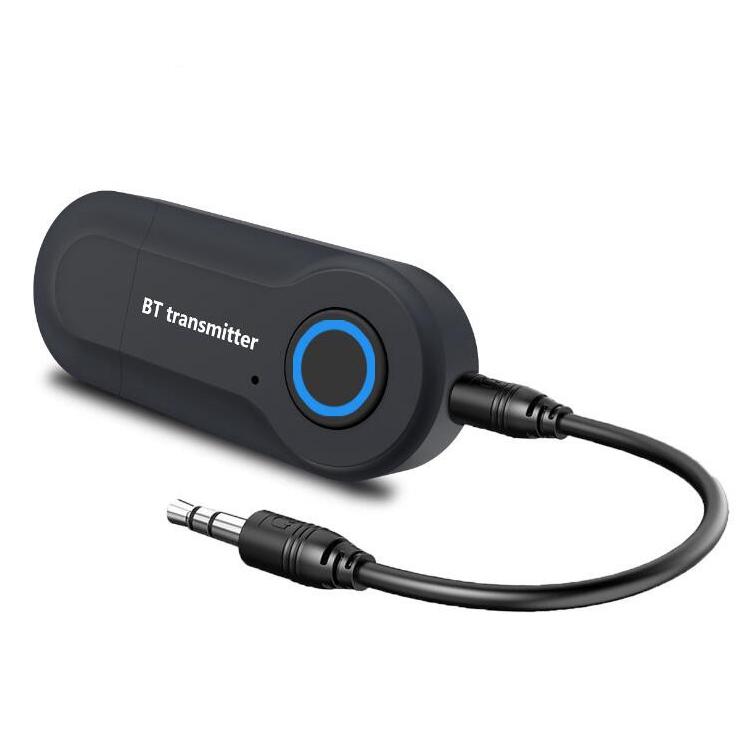 USB Bluetooth 4.0 Transmitter 3.5 มมแจ็คสเตอริโอเสียงเพลงอะแดปเตอร์