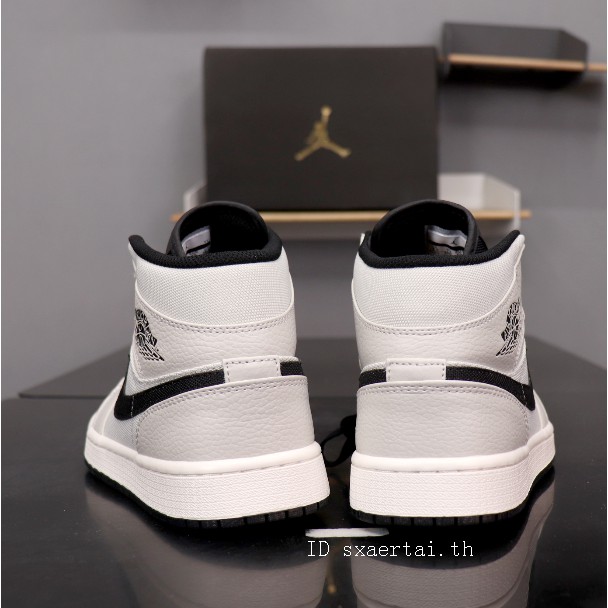air jordan 1 mid se light bone