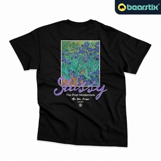 เสื้อยืดผู้ เสื้อยืด พิมพ์ลาย Bearstix Stussy Irirses Van Gogh สไตล์โมเดิร์น S-5XL