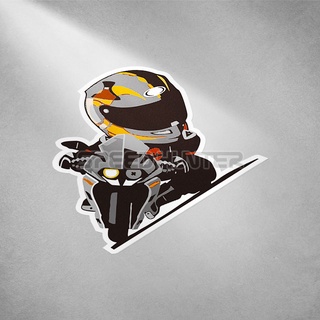 สินค้าเฉพาะจุด KTM RC 200 390 Q version of the rider modified stickers  motorcycle decals waterproof personality reflecti | Shopee Thailand