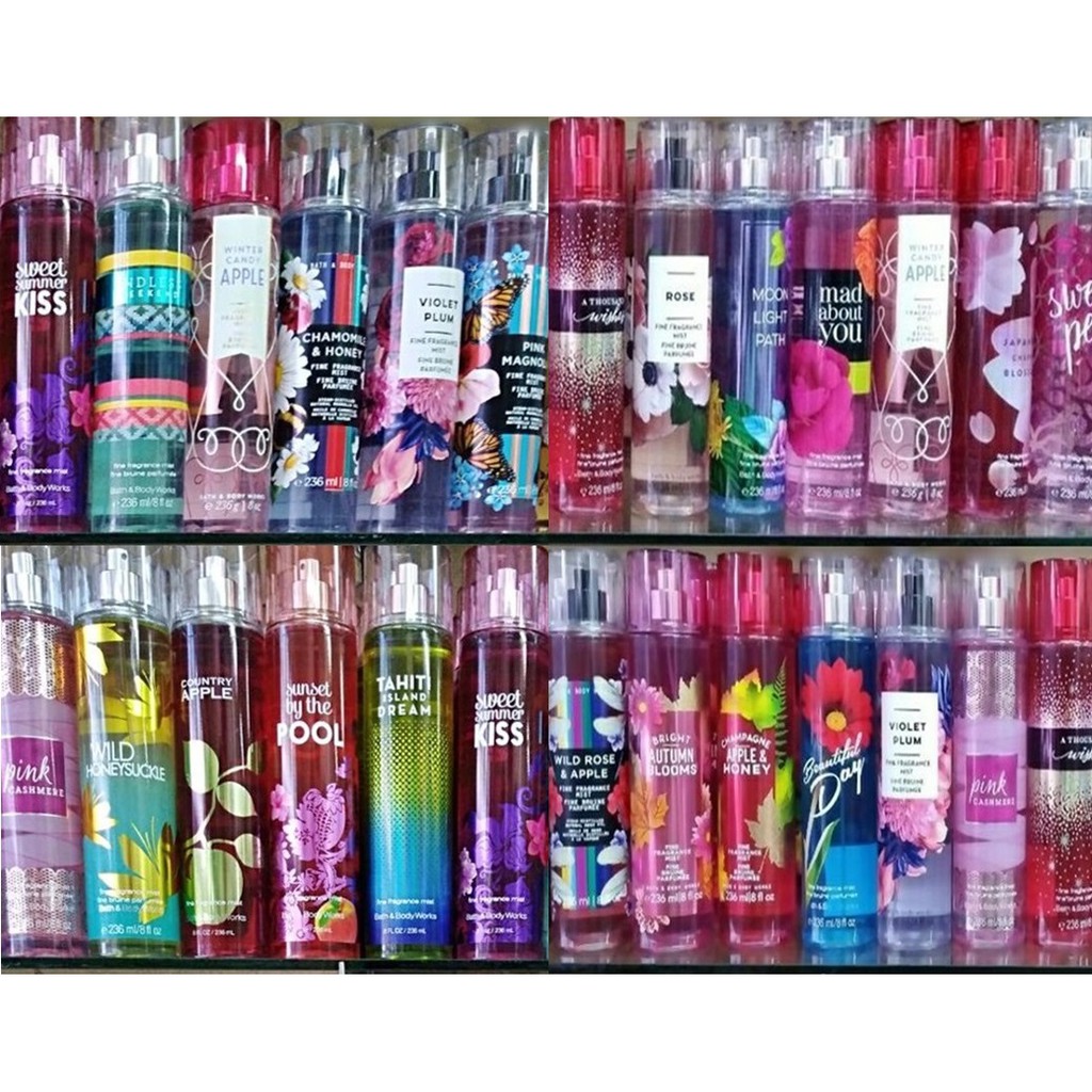 Mist Fragrance Body & Works Bath ของแท้💯