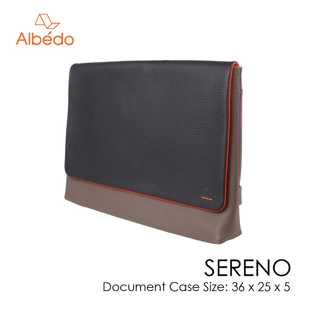 [Albedo] SERENO DOCUMENT CASE กระเป๋าเอกสาร ใส่แล็ปท็อปหรือแท๊บเล็ตได้ รุ่น SERENO - SR00699