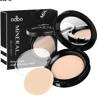 OD619 แป้งดินน้ำมัน ของแท้ odbo Mineral Jelly Pact Makeup Powder SPF36 PA++ โปรฯเด็ด