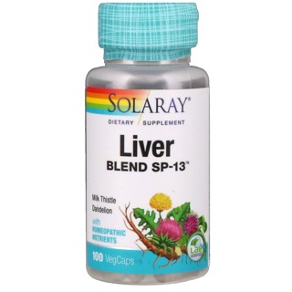 Solaray Liver Blend SP 13 100 VegCaps