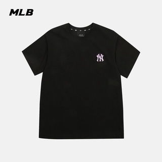 DRG 100%Cotton LL Streetคลังสินค้าพร้อม MLBสำหรับทั้งหญิงและชายเสื้อยืด New York แขนสั้นคลาสสิกหลวมกีฬาเสื้อคู่ฤดูร้อนสไ