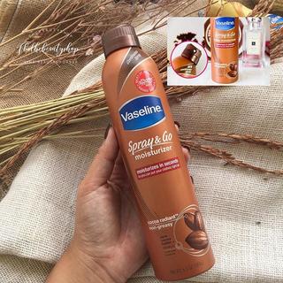 Vaseline Spray &amp; Go Moisturizer - Cocoa Radiant 6.5oz, 184g