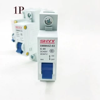 เบรคเกอร์ DC Circuit breaker 1P/2P 6A 10A 16A 20A 25A 32A 40A 50A 63A 400V สำหรับใช้งานโซล่าเซลล์