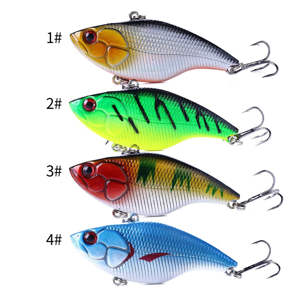 Hengjia เหยื่อตกปลาประดิษฐ์ 7.5 ซม. / 18 กรัม 1 ชิ้น VIB Fishing Lure Artificial Hard Baits Fishing Tackle ราคา ถูกที่สุด ดีลบีเคเค แกลเลอรีภาพที่ 2