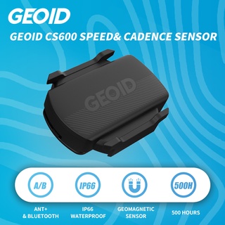 Geoid CS600 เซนเซอร์วัดความเร็ว ANT+ บลูทูธไร้สาย สําหรับ GARMIN IGPSPORT Bryton Wahoo MAGENE