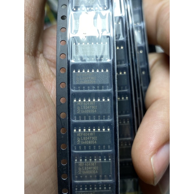 IC HEF4049BT HEF4049 4049 SMD บัฟเฟอร์อินเวอร์เตอร์ 6 พอร์ต