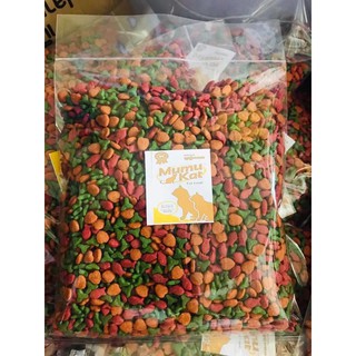 อาหารแมว ยี่ห้อมูมู่แค็ท (แบบแพ็คเอง) 400g