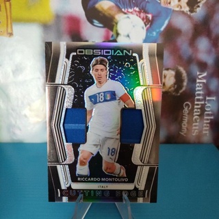 2020-21 Panini Obsidian Soccer Italy Riccardo Montolivo ชิ้นส่วนผ้า PW  /40