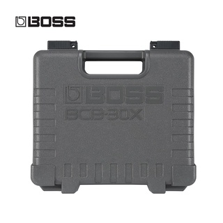 Boss® BCB-30X เคสเอฟเฟคกีตาร์ ไซส์พกพา สะดวกต่อการเคลื่อนย้าย ข้างในบุฟองน้ำกันกระแทกอย่างดี วางเอฟเฟคได้ 3 ก้อน + แถมฟร