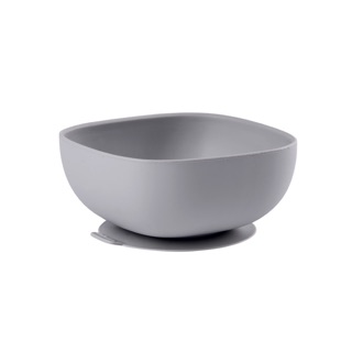 Beaba ชามซิลิโคนก้นดูด Silicone suction bowl - GREY