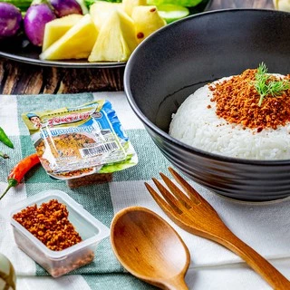 น้ำพริกปลาดุกฟู แพค 9 ถ้วยมินิ ตรารุ่งเจริญ