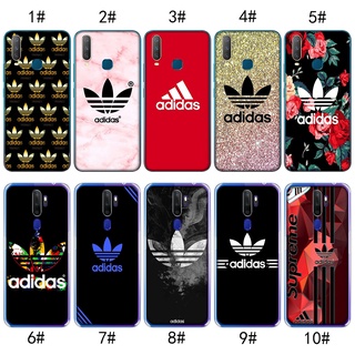 เคสโทรศัพท์มือถือ แบบใส ลายดอกไม้ Adidas สําหรับ Vivo Y11 Y12 Y15 Y17 Y19 MZD75