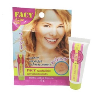 🔥โปรค่าส่ง25บาท🔥Facy acne gel เฟซี่ แอคเน่ เจล เจลแต้มสิว 10กรัม