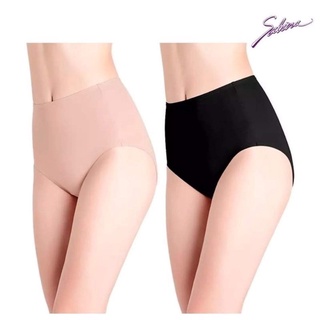 กางเกงชั้นในไร้ขอบ เต็มตัว ซาบีน่า sabina Seamless รุ่น Easy Soft Panty รหัส SUXK3508 สีดำและสีเนื้อเข้ม