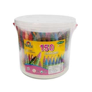 สีเทียน KID ART 150 แท่ง