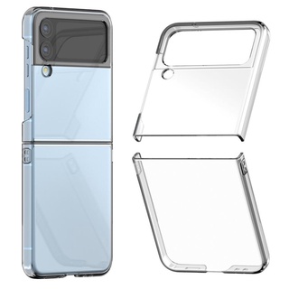 K-Max Clear Case for Samsung Galaxy Z Flip 4, Anti-yellowing, Shock Absorbent, Wireless Charging