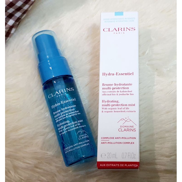 Clarins Hydra-Essentiel Hydrating Multi-Protection Mist 20 ml.