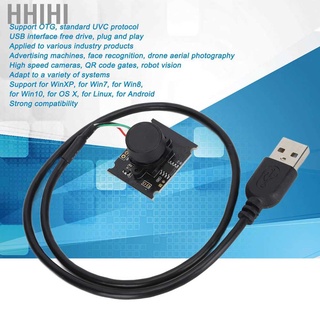 Hhihi โมดูลกล้องเว็บแคม 3MP HD M ini USB 2.0 เอาท์พุท แบบแมนนวล