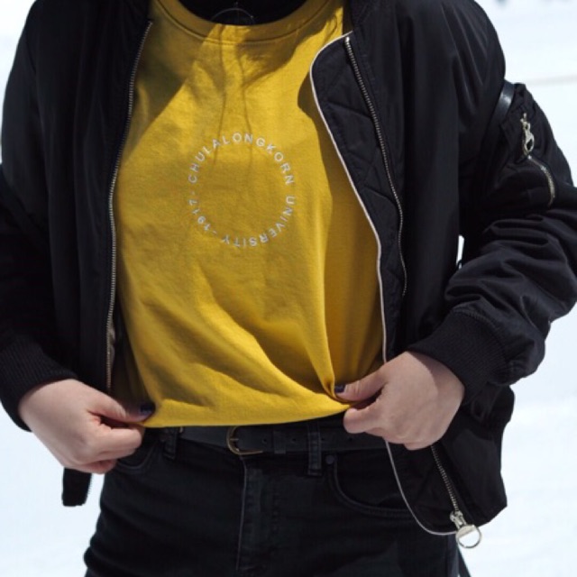 Mustard tee
