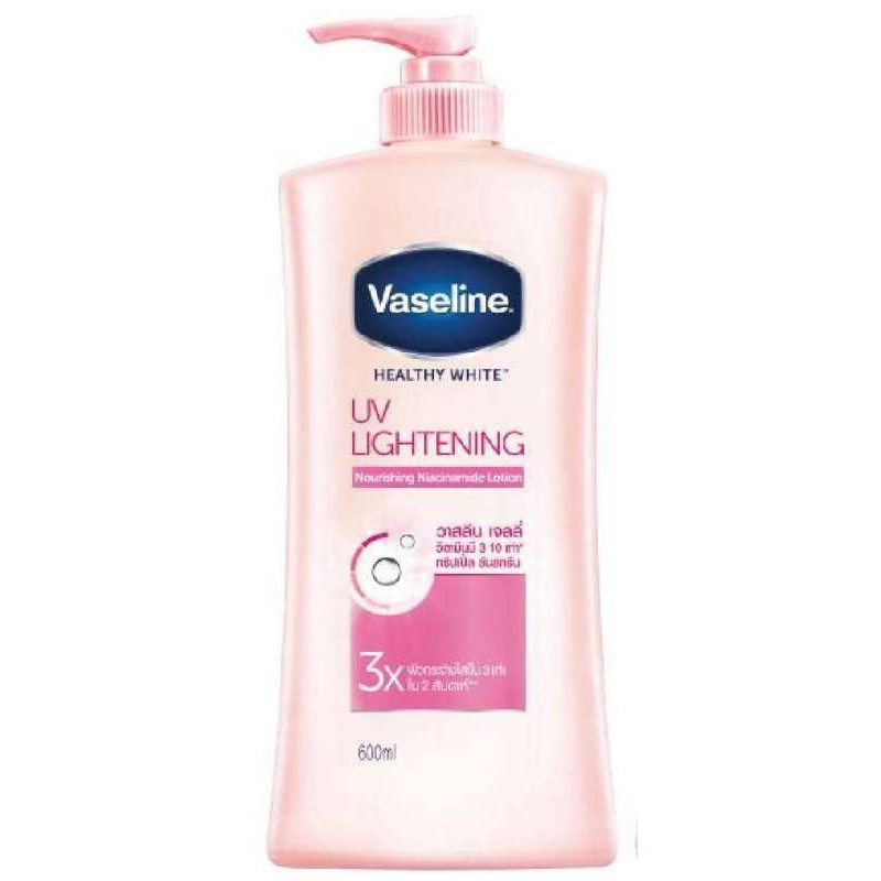 Vaseline healthy white UV lightening vitamin B3 570 ml. วาสลีนวิตามิน บี 3 570 มล. ฟื้นฟูบำรุงเพื่อผ