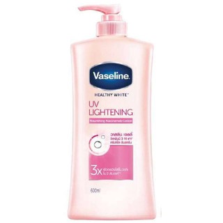 Vaseline healthy white UV lightening vitamin B3 570 ml. วาสลีนวิตามิน บี 3 570 มล. ฟื้นฟูบำรุงเพื่อผิวกระจ่างใสขึ้น