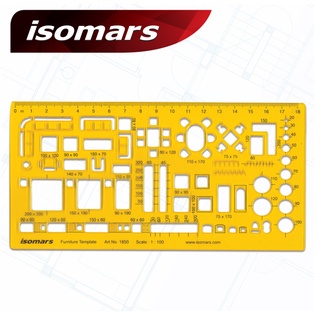 ISOMARS แผ่นเพลท เฟอร์นิเจอร์ ISM-1850