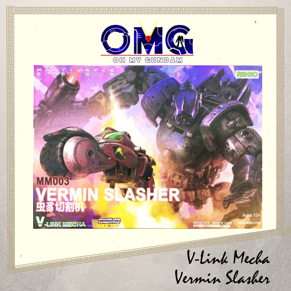 Rihio Multiabyss V-Link Mecha Vermin Slasher MM003 Vlink Mecha MM 003 Vermin Slasher OMG