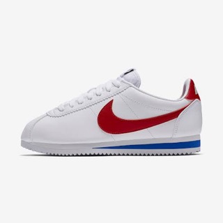 ของแท้ มือ 2 จากร้านญี่ปุ่น Nike Classic Cortez Leather ขนาด 38 (24 ซม.) สีแดง สีน้ําเงิน (อ่านรายละเอียดด้านล่าง)