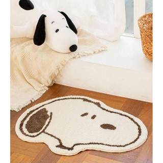 พร้อมส่ง* พรมสนูปปี้ Snoopy ขนนุ่ม ตกแต่งห้อง