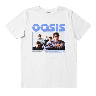 Oasis - หยุดร้องไห้ | เสื้อยืด พิมพ์ลายวงดนตรี | Merch เครื่องดนตรี | Unisex | วงดนตรีเมอร์ช | เสื้อยืด พิมพ์ลายดนตรี | Britpop ROCK