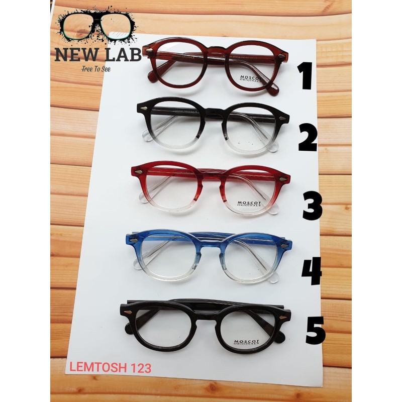 - ผู้หญิง/MENS GLASSES moscot 123 ANTI-RADIATION/BLURAY/PHOTOCROMIC LENS PLUS/MIN/NOR