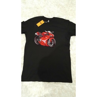 เสื้อยืดผ้าฝ้ายพิมพ์ลายแฟชั่น ขายดี เสื้อยืดลําลอง แขนสั้น พิมพ์ลาย Ducati 1098 super bike สไตล์คลาสสิก สําหรับผู้ชาย As