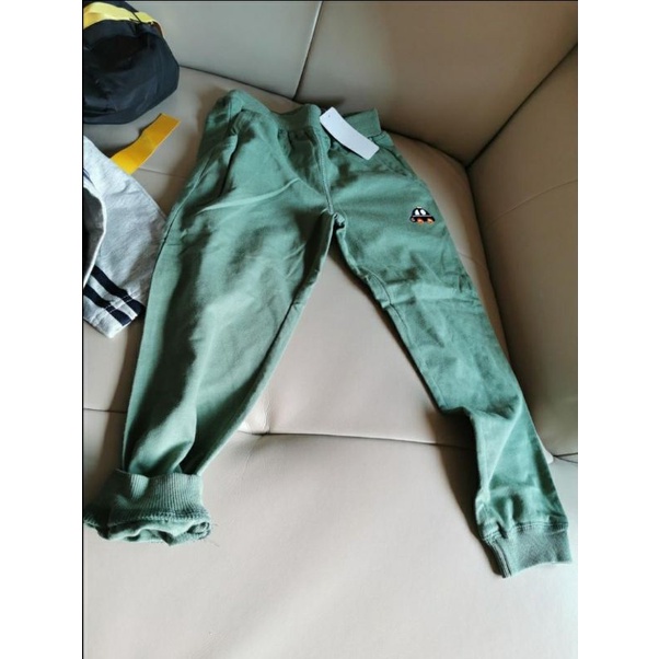 กางเกงขายาวเด็กผ้าคอตตอท พร้อมส่ง
