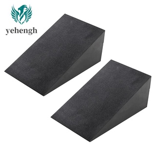 2 Pcs Yoga Mats, Adjustable Squat Ramp, for Squat and Deadlift