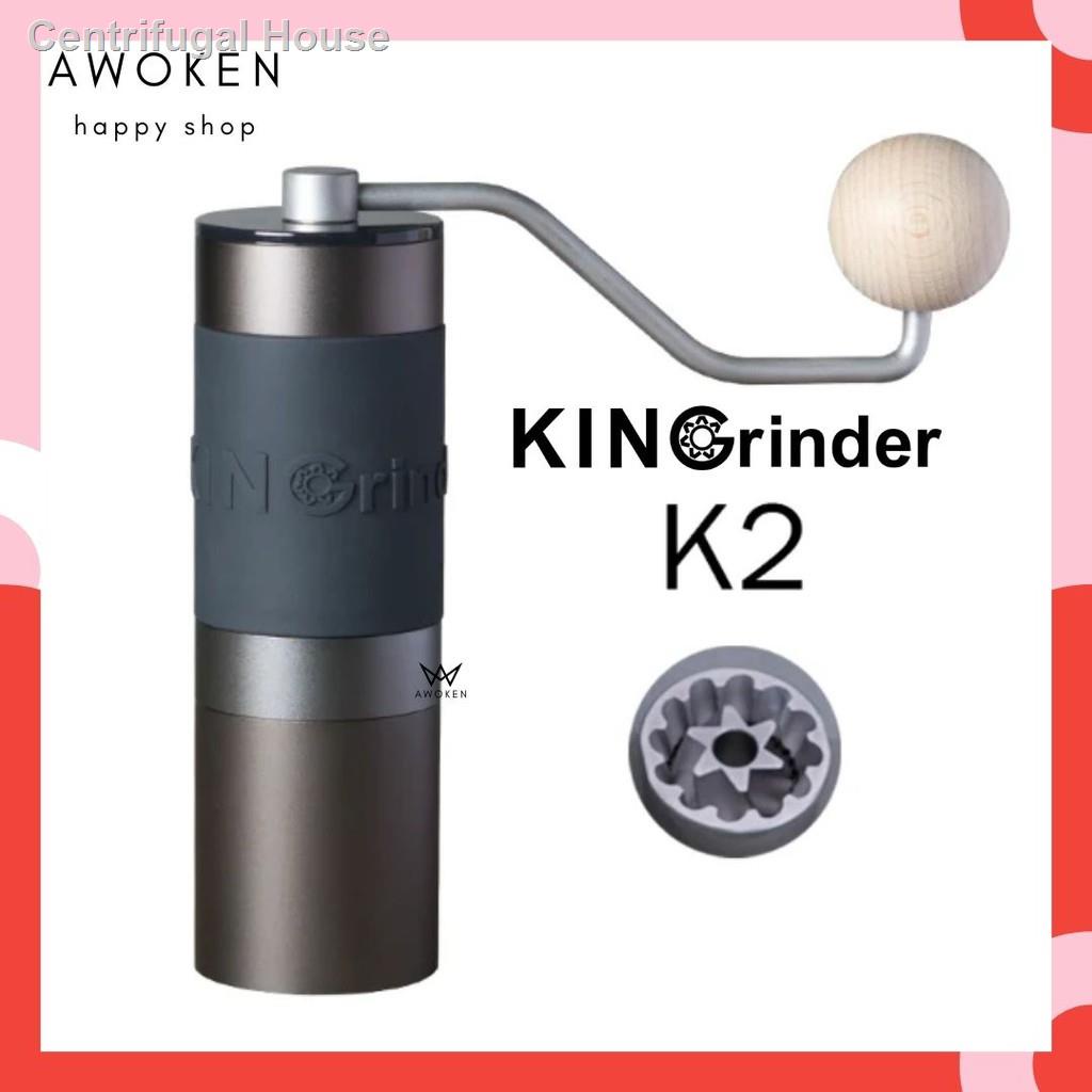 ราคาต่ำสุดↂ[พร้อมส่ง] Kingrinder K2 เครื่องบดกาแฟมือหมุน เครื่องบดกาแฟ