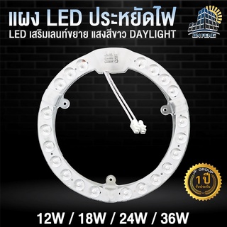 แผงไฟแม่เหล็ก แผ่นชิป ไฟเพดานLED โคมไฟเพดาน 12w/18w/24w/36w แผงไฟเพดาน LEDกลม หลอดไฟประหยัดพลังงานแสงสีขาว DAYLIGHT