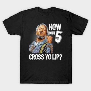 เสื้ ลิปทีวี พิมพ์ลาย Sanford And Son Tv Show 5 Cross You ของขวัญวันฮาโลวีน เสื้อยืด พิมพ์ลาย Redd Foxx John Elroy Sanfo