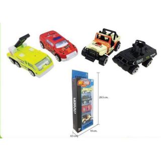 รถเหล็ก Die-Cast Metal
Set 4 in1