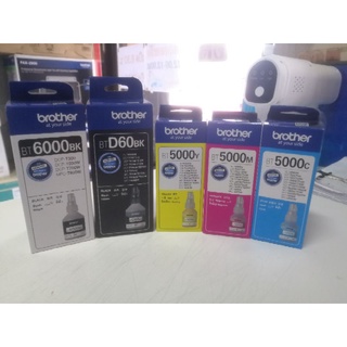 หมึกเติมBrotherของแท้D60/BT6000BK/BT5000Y,M,C